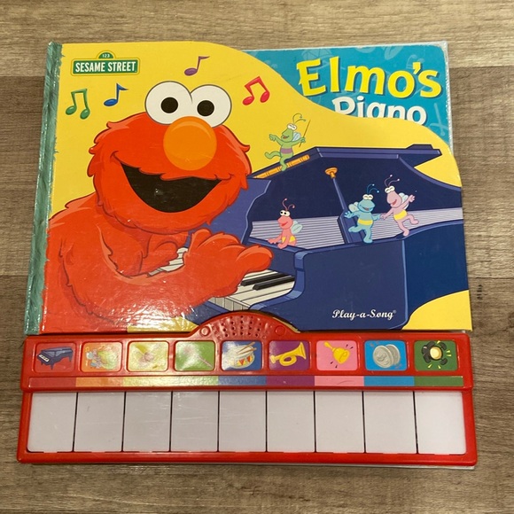 Vintage Sesame Street Elmo’s Piano (Musical book) - Picture 2 of 6